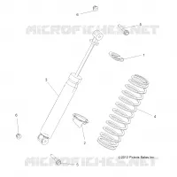SUSPENSION, REAR SHOCK