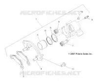 BRAKES, REAR CALIPER