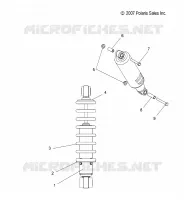 FRONT TRACK SHOCK, U.S. (7043280)