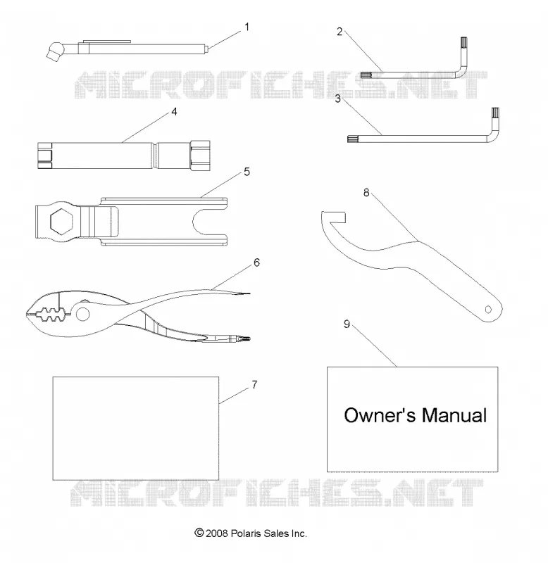 REFERENCES, TOOL KIT AND OWNERS MANUALS