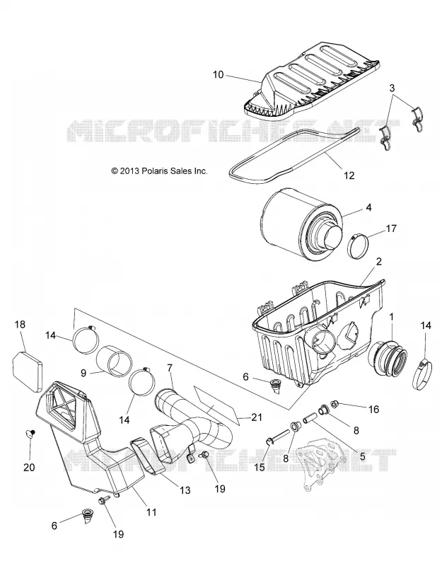 ENGINE, AIR INTAKE SYSTEM