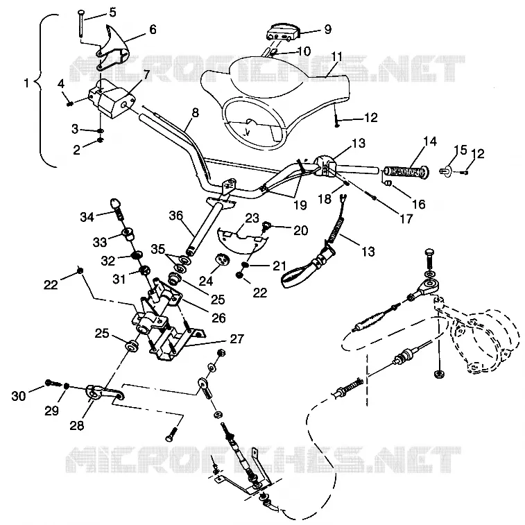 STEERING SLTX B964590 AND INTL. SLTX I964590 (4935783578A012)