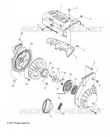 ENGINE, BLOWER HOUSING &  RECOIL STARTER