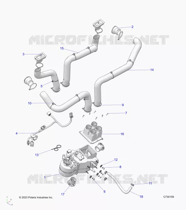 ENGINE, HEATER PREP SYSTEM