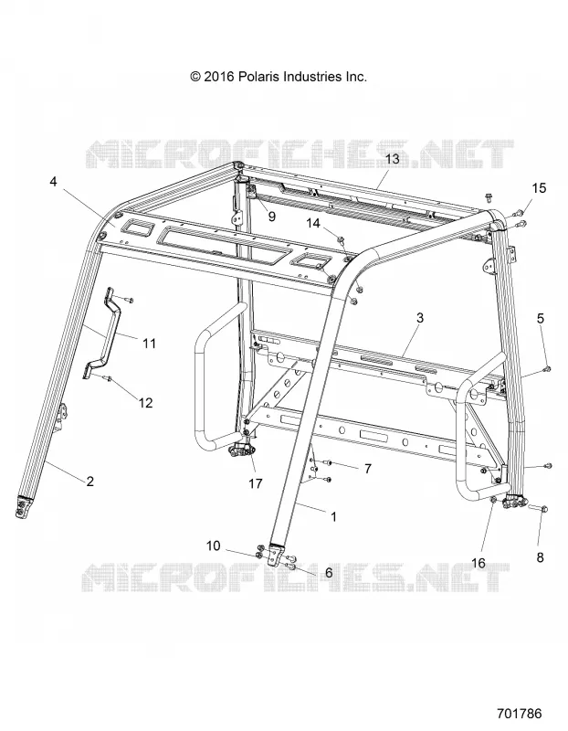CHASSIS, CAB FRAME