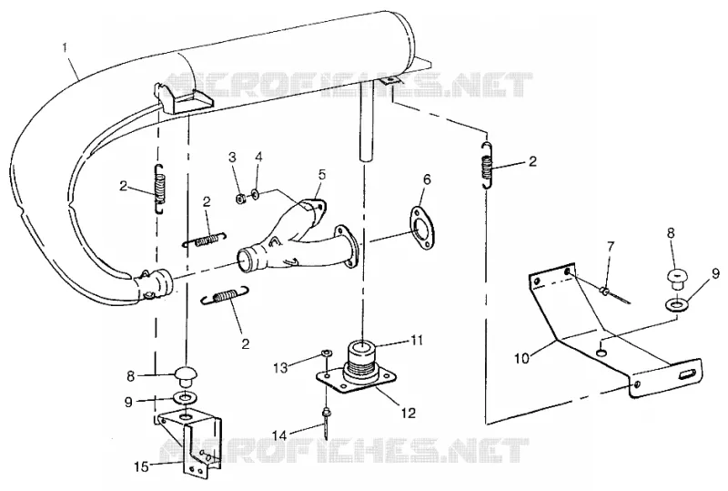 EXHAUST SYSTEM WIDETRAK GT 0972061 AND EUROPEAN WIDETRAK GT E972061 (4938173817C002)