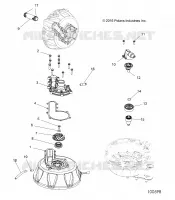 ENGINE, COOLING SYSTEM AND WATER PUMP