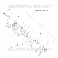 BRAKES, REAR CALIPER
