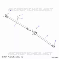 DRIVE TRAIN, PROP SHAFT