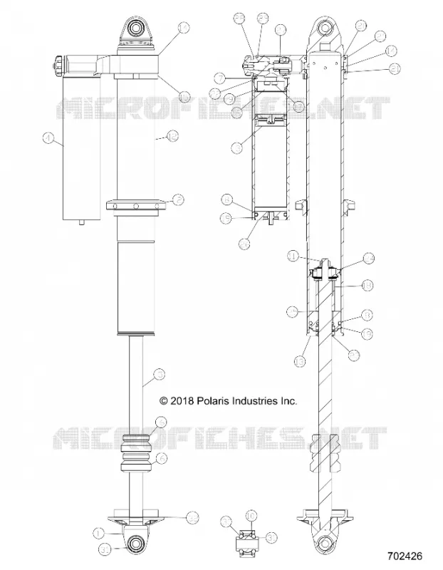 REAR SUSPENSION SHOCK INTERNALS