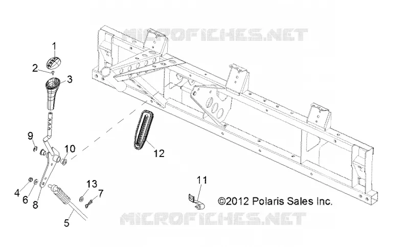 DRIVE TRAIN, GEAR SELECTOR