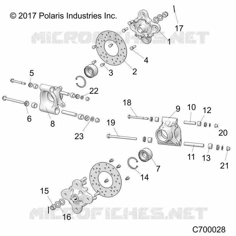SUSPENSION, REAR CARRIER