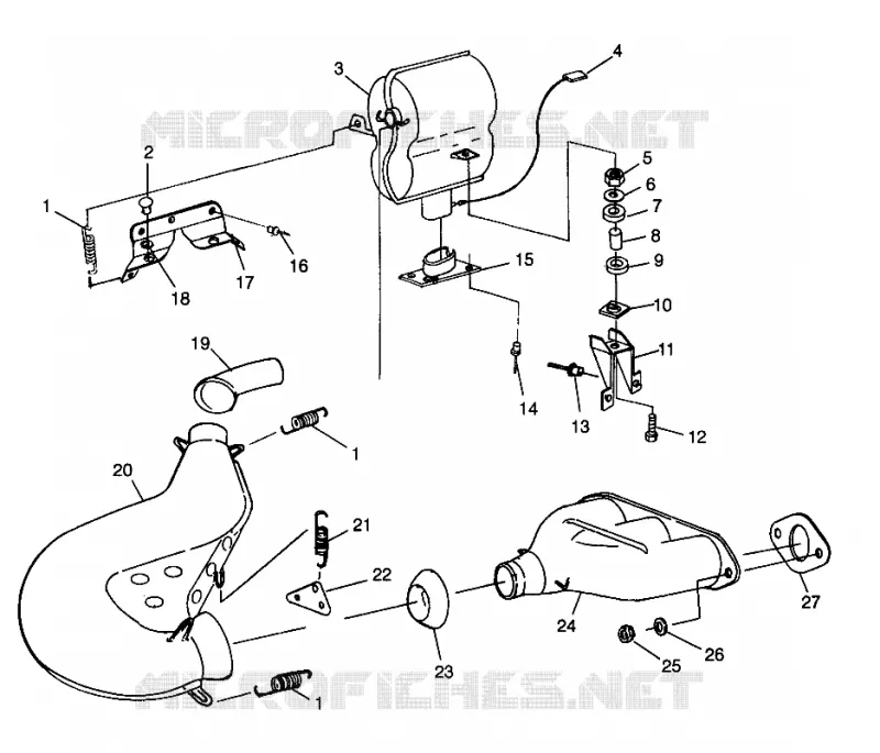 EXHAUST SYSTEM ULTRA SP 0970678 (4938093809C002)