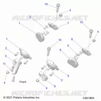 ENGINE, MOUNTING & LONG BLOCK