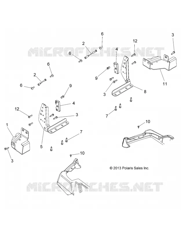 TAILGATE BRACKETS
