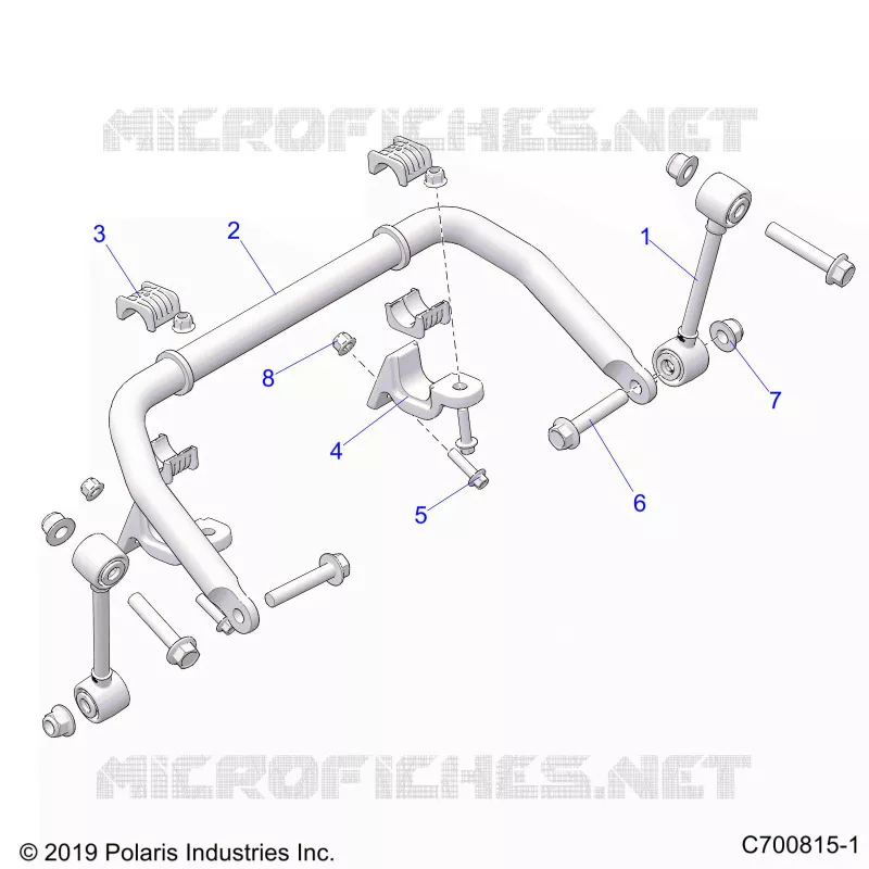 SUSPENSION, FRONT STABILIZER BAR- G21GMZ99AM/BM (C700815-1)