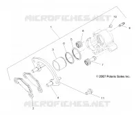 BRAKES, REAR CALIPER