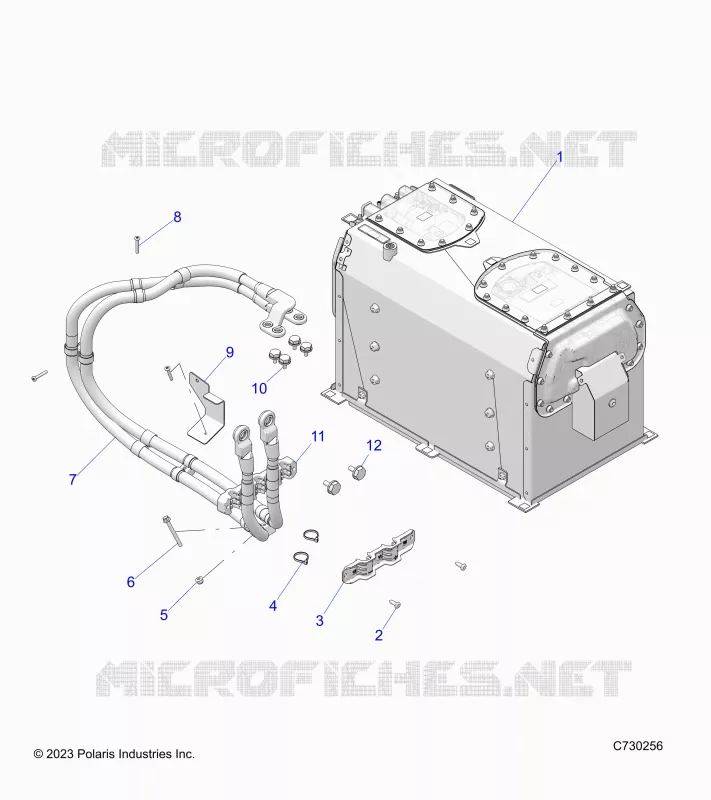 ELECTRICAL, BATTERY WITH CABLES, BCB