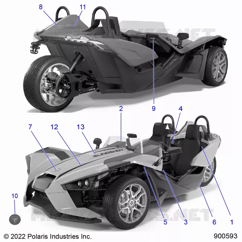 DECALSS AND BADGES (SL MODELS)