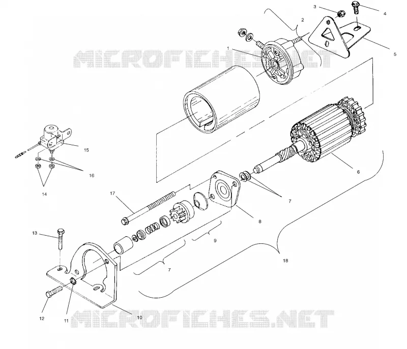 STARTING MOTOR