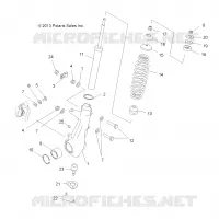 SUSPENSION, FRONT STRUT 