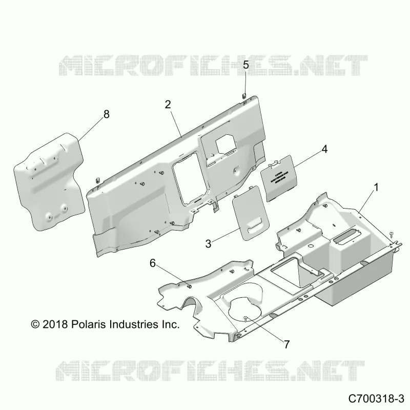 REAR BODYWORK CLOSEOFF