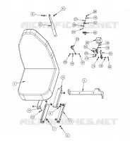 LEFT FIXED BUCKET SEAT 