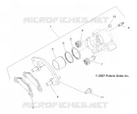 REAR BRAKE CALIPER