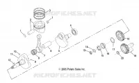 CRANKSHAFT AND PISTON