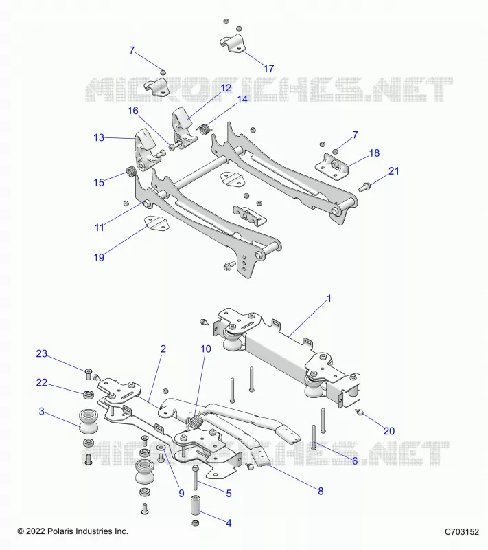 SEAT MOUNTING, DRIVER