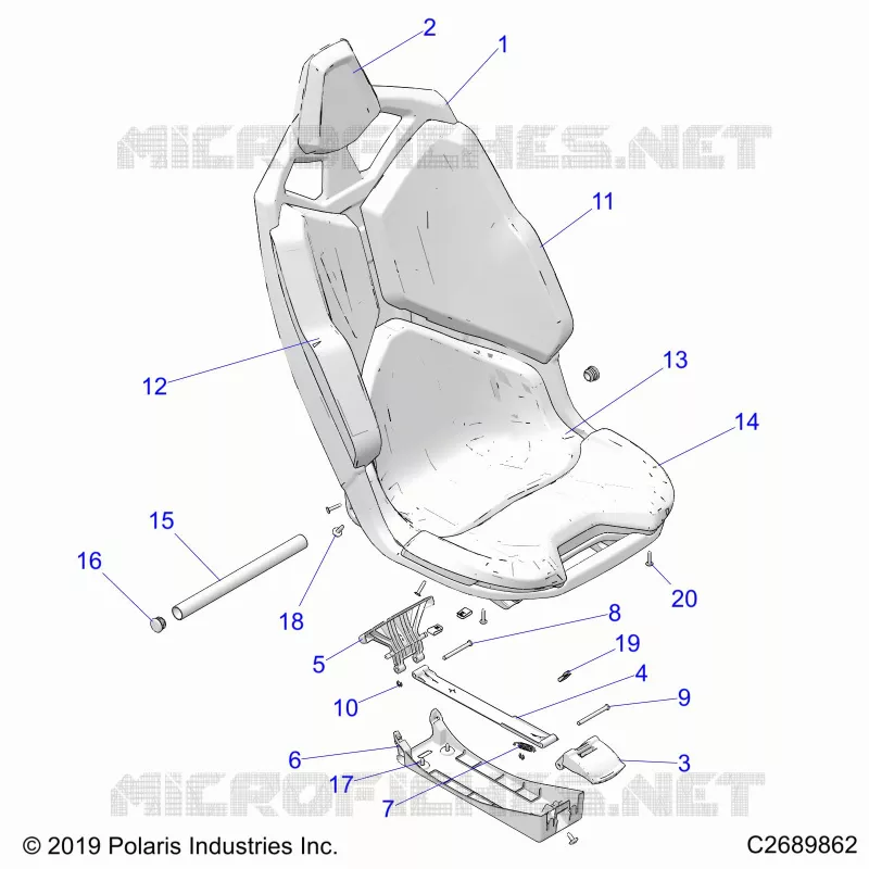 SEAT ASM.,FRONT