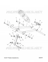 SUSPENSION, FRONT TORQUE ARM