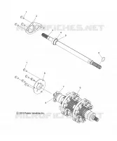 DRIVE TRAIN, JACKSHAFT AND DRIVESHAFT