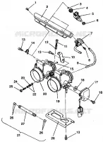 THROTTLE  BODYWORK CLASSIC TOURING E942875 (49274027400043)