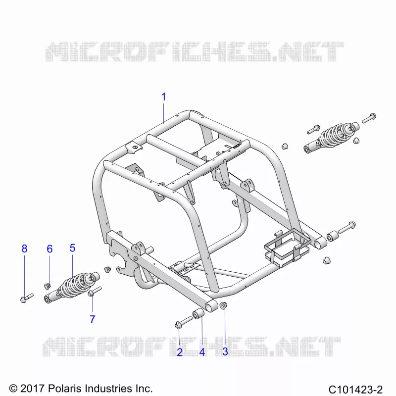 REAR SUSPENSION SWING ARM