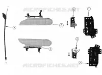 BODY, OPTIONS, SEDAN SERVICE PARTS (VIN 048995-PREVIOUS)