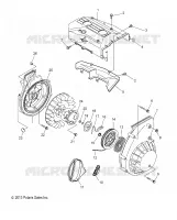 ENGINE, BLOWER HOUSING &  RECOIL STARTER