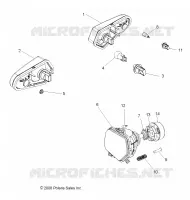 HEADLIGHTS, TAILLIGHTS AND BULBS
