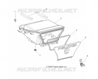 REAR BODYWORK STORAGE BOX