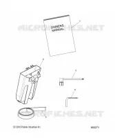 TOOLS, BELT HOLDER   OWNERS MANUAL