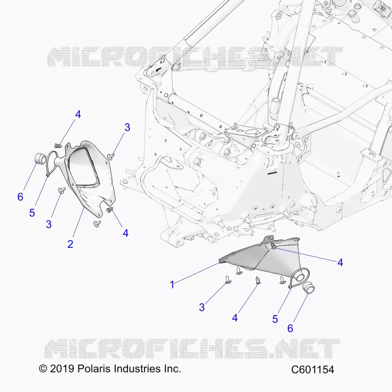 CHASSIS, TIE ROD BOOT ASM.