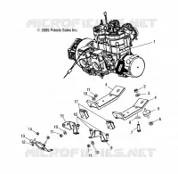 ENGINE, MOUNTING
