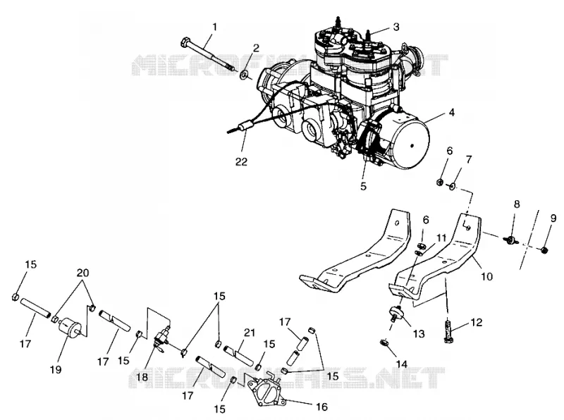ENGINE MOUNTING