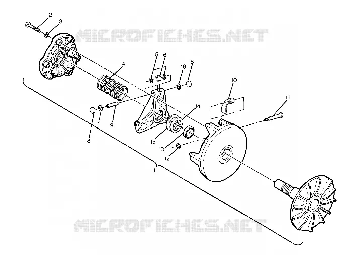 DRIVE CLUTCH ASSEMBLY (4918541854029A)