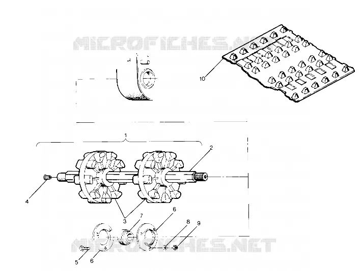 TRACK   DRIVE SHAFT  SUPERTRAK UPDATED LO/88 (4915871587030A)