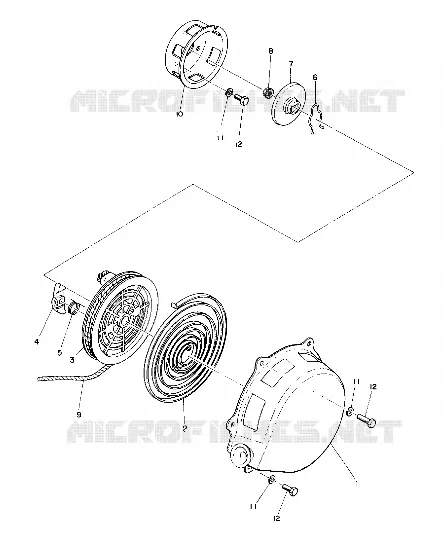 RECOIL STARTER (STAR) (4910951095026A)