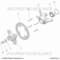 FRONT SUSPENSION CARRIER- Z23NAV99A/99B (C0704127-2)