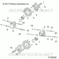 SUSPENSION, REAR CARRIER