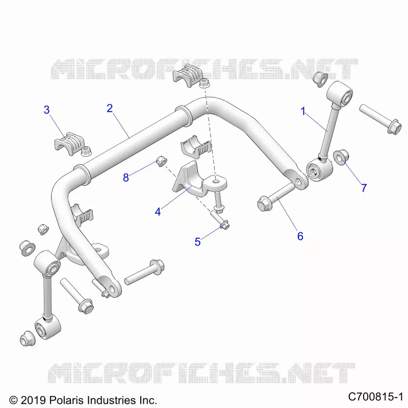 SUSPENSION, FRONT STABILIZER BAR