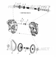 GEARCASE INTERNALS